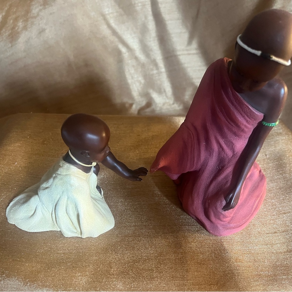 Soul Journey Njeri & Nafula Collectible Elegant Figurine Set, 2000